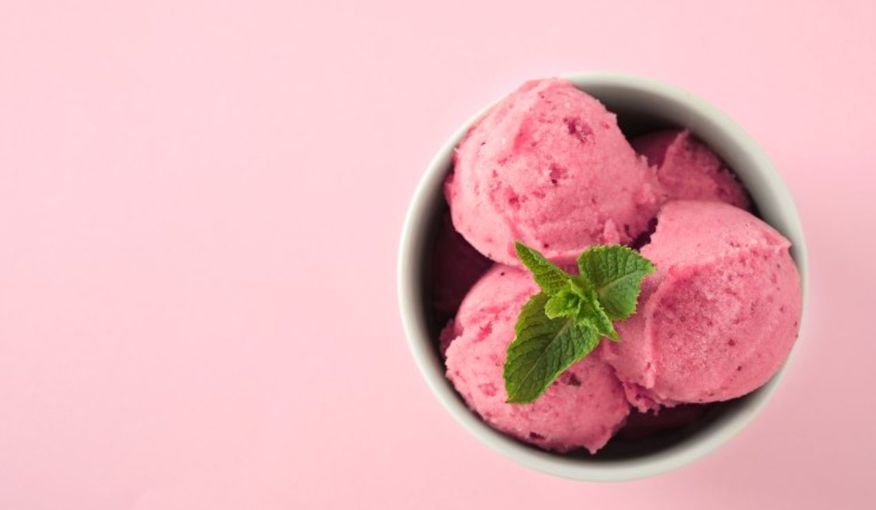 Gelato alla fragola